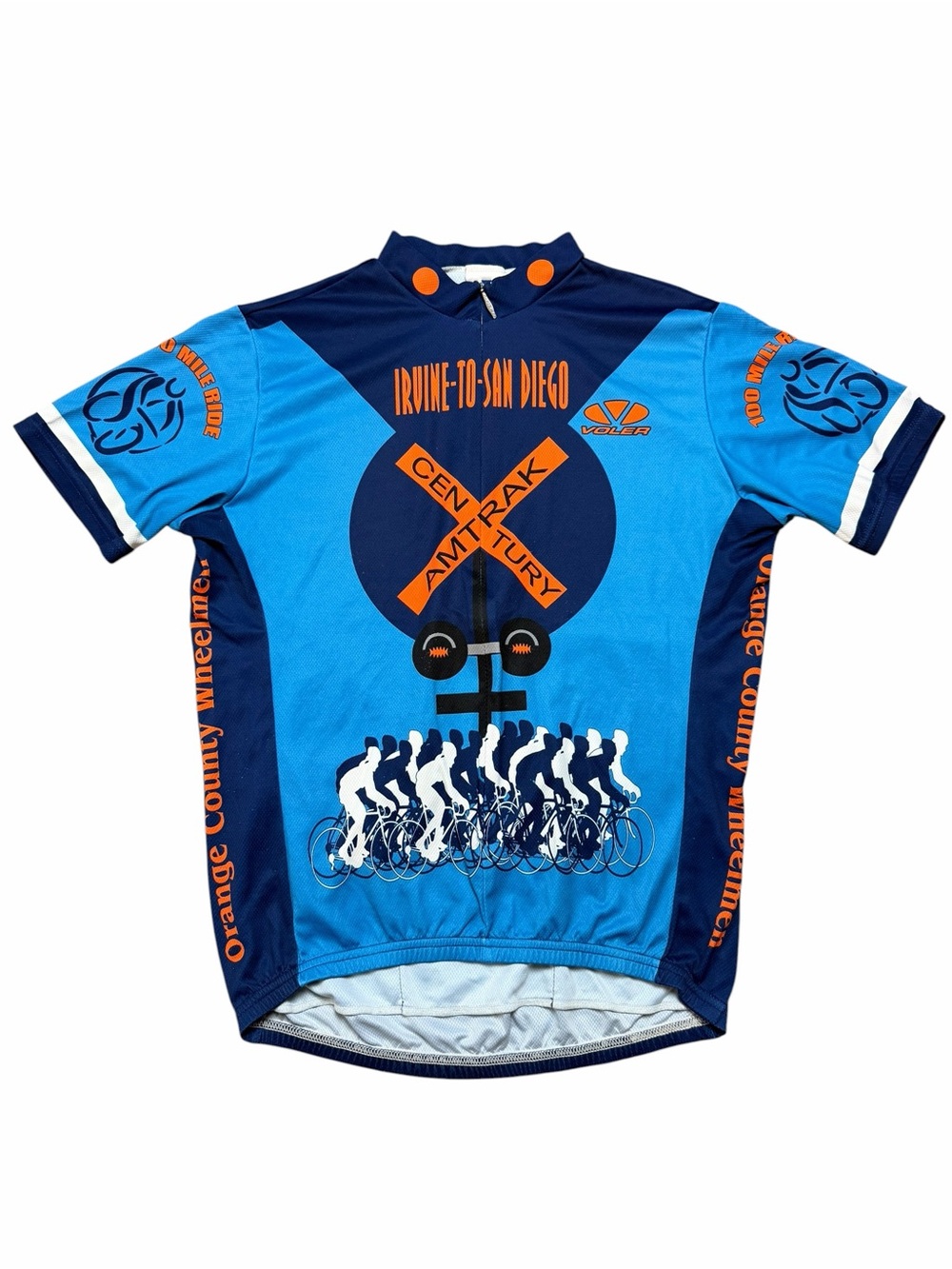 Voler 2008 OC Wheelman Century Ride Cycling Jersey Men’s Size Large